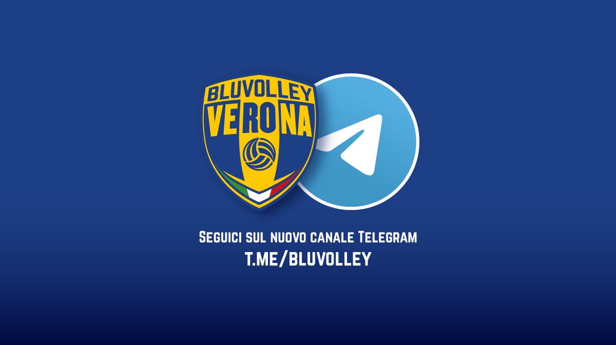 Riparte il canale Telegram di BluVolley