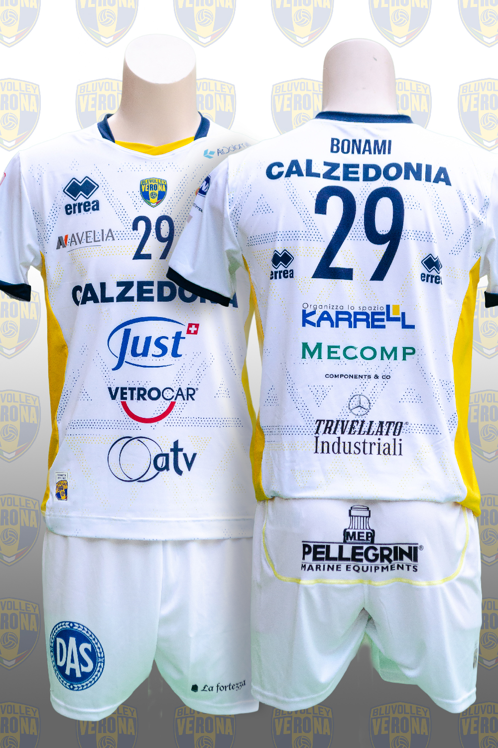 DIVISA GARA INDOSSATA GIOCATORE LIBERO HOME/AWAY 2019/2020 (Maglia + Pantaloncino)