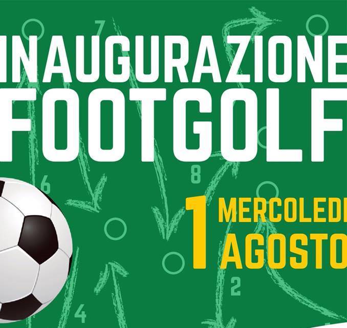 -1, domani al BV Sporting Club sbarca il Footgolf