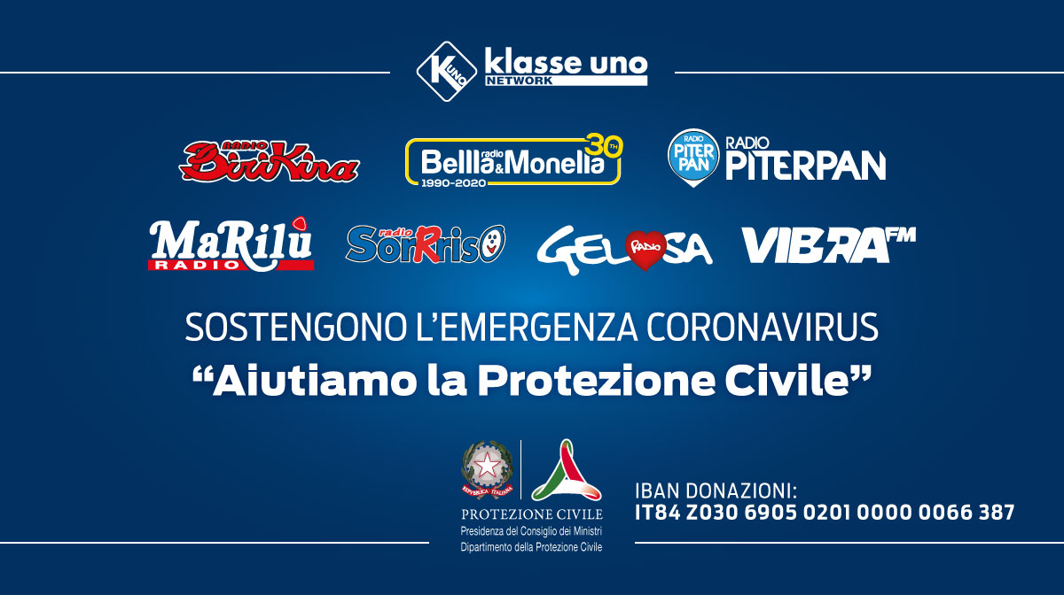 BV Network: Klasse Uno, un sostegno alla Protezione Civile