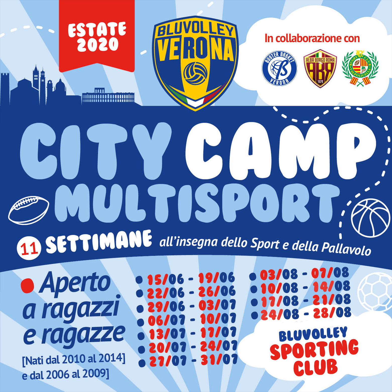 BluVolley City Camp 2020