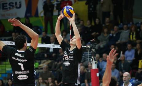 Cev Cup, semifinale, gara di andata: Calzedonia Verona - Ziraat Bankasi Ankara 1-3