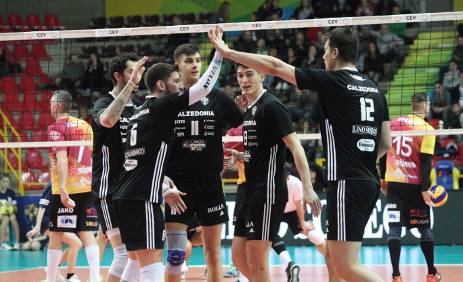 CEV Cup, ottavi, gara di ritorno: Calzedonia Verona - Dukla Liberec 3-0