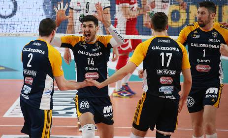 Gara 1 Quarti di Finale Play Off Scudetto Unipolsai / Diatec Trentino - Calzedonia Verona 3-2